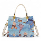 H-774 MAP BEAR BLUE