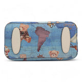 H-774 MAP BEAR BLUE